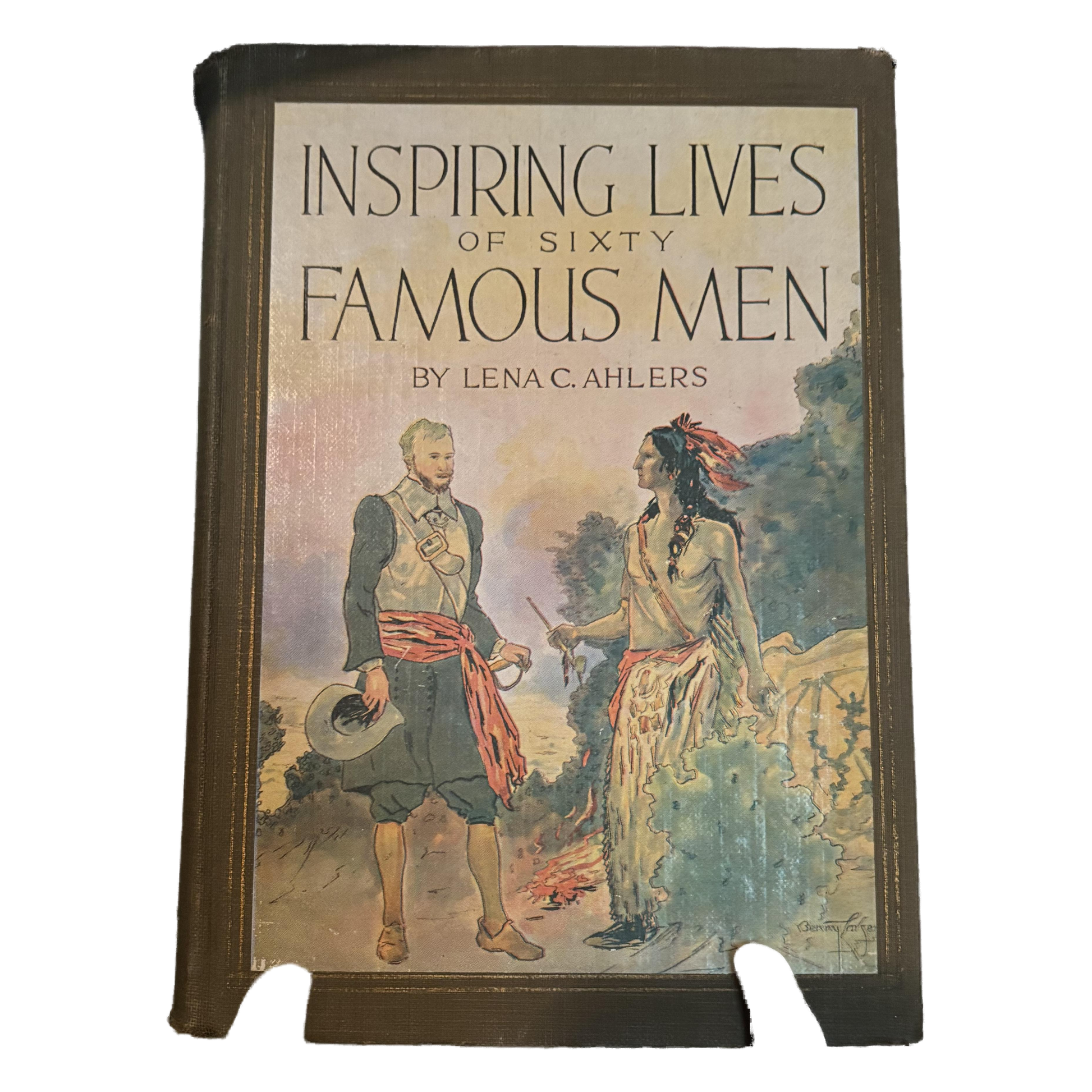 Cover for Inspiring Lives of Famous Men